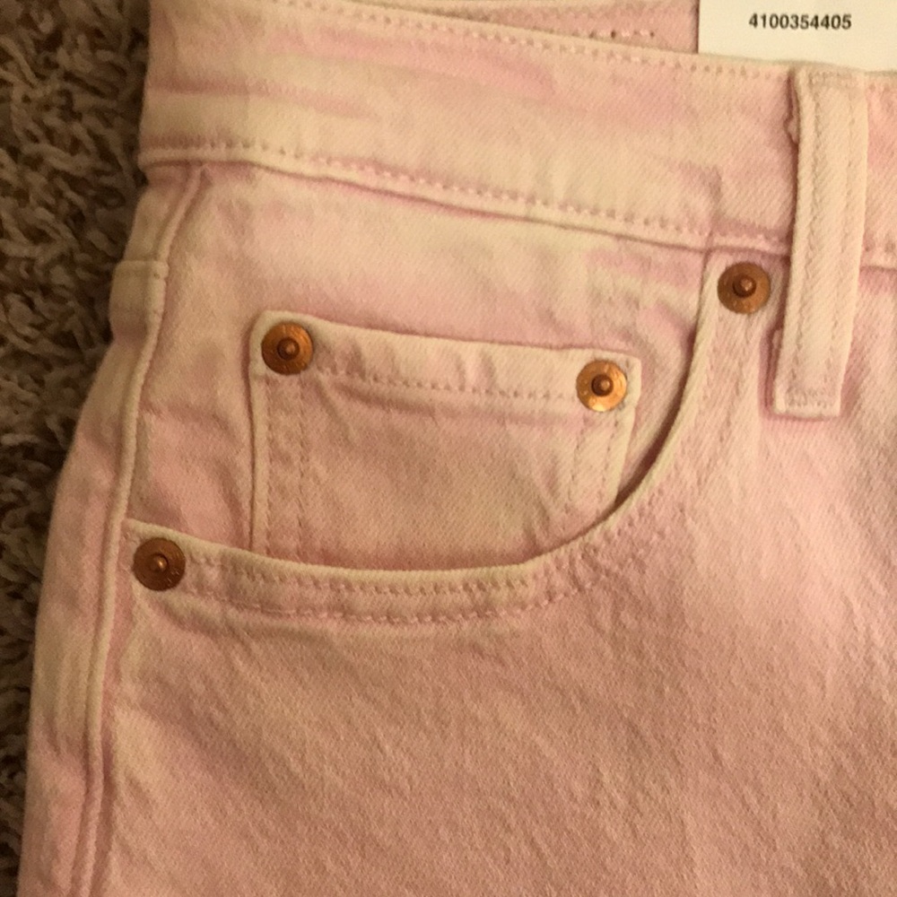 Levi 501’s! Light Pink Skinny Stretch Original Fit Jeans NWT! - Picture 5 of 16